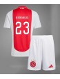 Ajax Steven Berghuis #23 Domácí dres pro děti 2024-25 Krátký Rukáv (+ trenýrky)